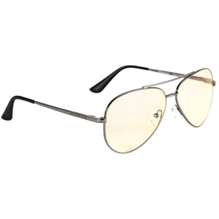 GUNNAR kancelářske/herní brýle MAVERICK GUNMETAL * jantárová skla * BLF 65 *  NATURAL focus