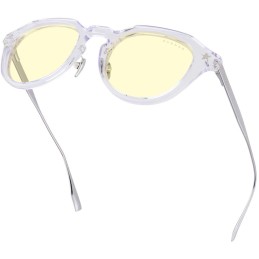 GUNNAR kancelářske/herní brýle COTTON CANDY CARNIVAL LILAC SKIES * jantárová skla * BLF 65 * GUNNAR focus