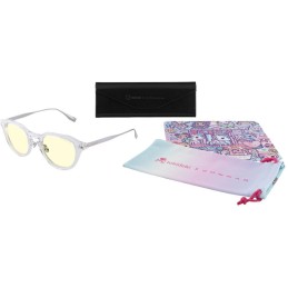 GUNNAR kancelářske/herní brýle COTTON CANDY CARNIVAL LILAC SKIES * jantárová skla * BLF 65 * GUNNAR focus