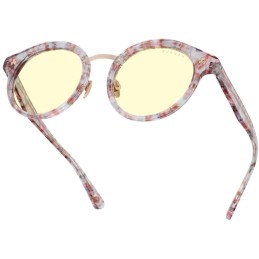 GUNNAR kancelářske/herní brýle FLOWER POWER PRETTY IN PINK * jantárová skla * BLF 65 * GUNNAR focus