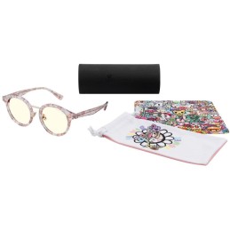 GUNNAR kancelářske/herní brýle FLOWER POWER PRETTY IN PINK * čírá  skla * BLF 35  * GUNNAR focus