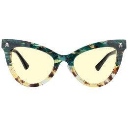 GUNNAR kancelářske/herní brýle SANDY GREEN CACTUS * jantárová skla * BLF 65 * GUNNAR focus