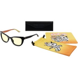 GUNNAR kancelářske/herní brýle SWEET FRUITS BANANA SPLIT * jantárová skla * BLF 65 * GUNNAR focus