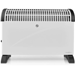 NEDIS konvekční topení/ termostat/ spotřeba 2000 W/ 3 nastavení teploty/ integrované úchyty/ bílé