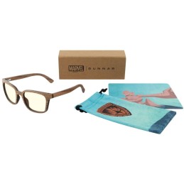 GUNNAR kancelářske/herní brýle GROOT WALNUT * čírá  skla * BLF 35  * GUNNAR focus