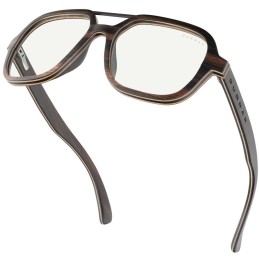 GUNNAR kancelářske/herní brýle HUMBOLDT EBONY * čírá PRO skla * BLF20 * GUNNAR focus