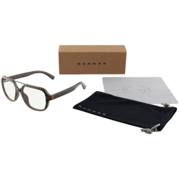 GUNNAR kancelářske/herní brýle HUMBOLDT EBONY * čírá PRO skla * BLF20 * GUNNAR focus