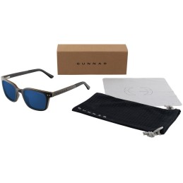 GUNNAR kancelářske/herní brýle MUIR EBONY * sluneční skla * BLF 98 * GUNNAR focus