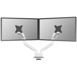 Neomounts DS70S-950WH2/Držák displeje/na stůl/17-35"/svorka+průch./VESA 100X100/nosn.2x18kg/plyn.píst/2 dis