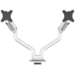Neomounts DS70S-950WH2/Držák displeje/na stůl/17-35"/svorka+průch./VESA 100X100/nosn.2x18kg/plyn.píst/2 dis
