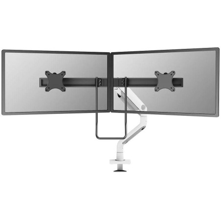 Neomounts DS75S-950WH2/Držák displeje/na stůl/17-27"/svorka+průch./VESA 100X100/nosn.2x8kg/plyn.píst/2 dis