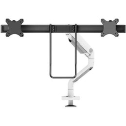 Neomounts DS75S-950WH2/Držák displeje/na stůl/17-27"/svorka+průch./VESA 100X100/nosn.2x8kg/plyn.píst/2 dis