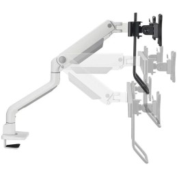 Neomounts DS75S-950WH2/Držák displeje/na stůl/17-27"/svorka+průch./VESA 100X100/nosn.2x8kg/plyn.píst/2 dis