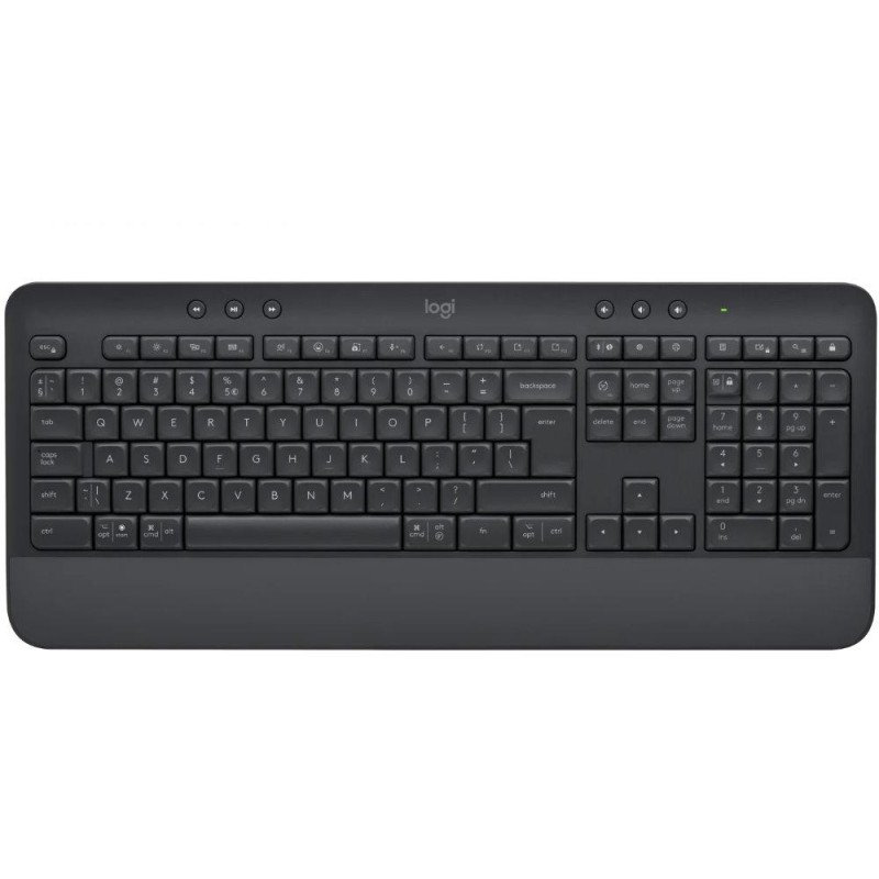 Logitech klávesnice Signature K650/ bezdrátová/ Bluetooth/ CZ/SK layout/ grafitová