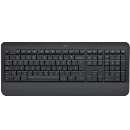 Logitech klávesnice Signature K650/ bezdrátová/ Bluetooth/ CZ/SK layout/ grafitová