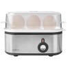 NEDIS egg cooker/ for 3 eggs/ measuring cup/ aluminum/ black