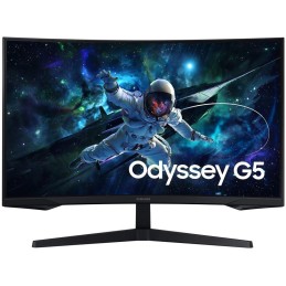 Samsung Odyssey G55C 27" / Prohnutý / QHD 2560x1440 / 16:9 / VA / 1ms / 165Hz / Jack/HDMI/DP/VESA