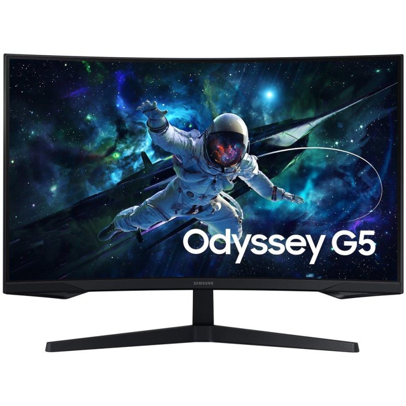 Samsung Odyssey G55C 27" / Prohnutý / QHD 2560x1440 / 16:9 / VA / 1ms / 165Hz / Jack/HDMI/DP/VESA