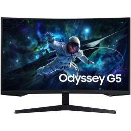 Samsung Odyssey G55C 32" / Prohnutý / QHD 2560x1440 / 16:9 / VA / 1ms / 165Hz / Jack / HDMI / DP / VESA