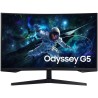 Samsung Odyssey G55C 32" / Prohnutý / QHD 2560x1440 / 16:9 / VA / 1ms / 165Hz / Jack / HDMI / DP / VESA