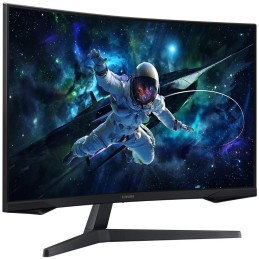 Samsung Odyssey G55C 32" / Prohnutý / QHD 2560x1440 / 16:9 / VA / 1ms / 165Hz / Jack / HDMI / DP / VESA