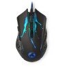 NEDIS gaming mouse GMWD210BK/ wired/ optical/ backlit/ 3600dpi/ 6-button/ USB/ black