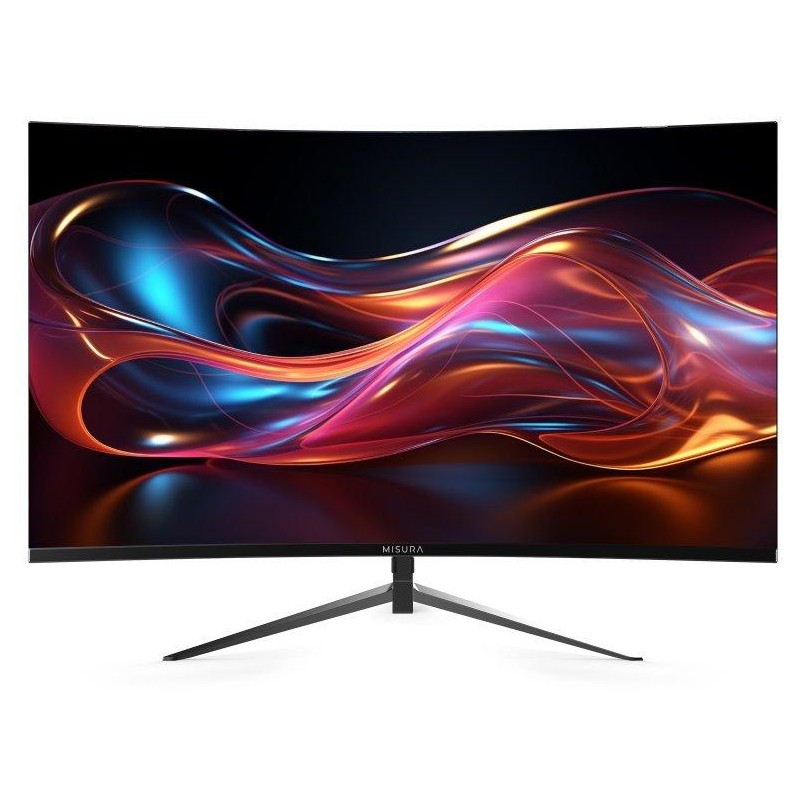 MISURA 24" LED P23MM24DFA01/ prohnutý/ VA/ 1920x1080 (FHD)/ 4000:1/ 1ms/ 300 cd/m2/ HDMI/ DP/ REPRO/ VESA 75x75/ černý