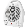 NEDIS teplovzdušný ventilátor/ termostat/ spotreba 2000 W/ 2 tepelné režimy/ ochrana proti prevráteniu/ biely