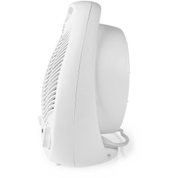 NEDIS horkovzdušný ventilátor/ termostat/ spotřeba 2000 W/ 2 tepelné režimy/ ochrana proti převrácení/ bílý