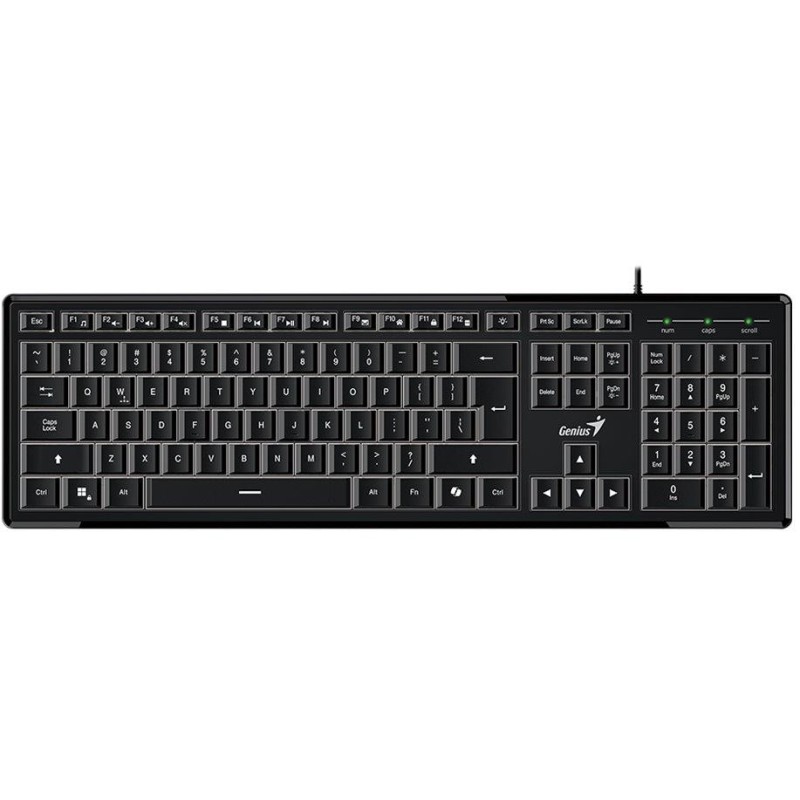 GENIUS Slimstar 820/ Drátová/ podsvícená/ Copilot/ USB/ CZ+SK layout