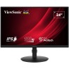ViewSonic VA2408-HDJ / 23,8" / IPS / 16:9 / 1920x1080 / 5ms / 100Hz / 250cd/m2 / HDMI / VGA / DP / Höheneinstellung