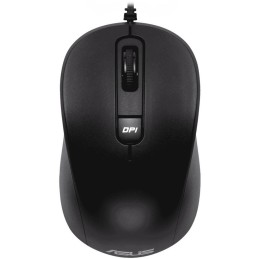 ASUS MU101C/ Kancelářská/ Optická/ Drátová USB/ Černá