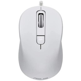 ASUS MU101C/ Kancelářská/ Optická/ Drátová USB/ Bílá