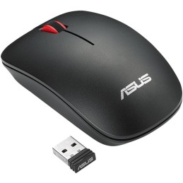 ASUS WT300/ Cestovní/ Optická/ 1 600DPI/ Bezdrátová USB/ Černá-červená