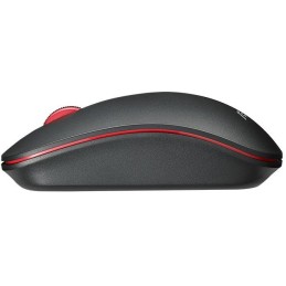 ASUS WT300/ Cestovní/ Optická/ 1 600DPI/ Bezdrátová USB/ Černá-červená