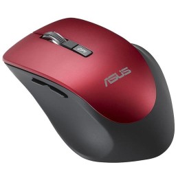 ASUS WT425/ Ergonomická/ Optická/ Bezdrátová USB/ Červená