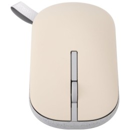 ASUS MD100/ Cestovní/ Optická/ 1 600DPI/ Bezdrátová USB + Bluetooth/ Béžová