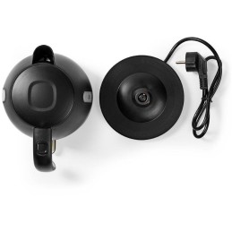 NEDIS rychlovarná konvice KAWK300EBK/ objem 1 l/ otáčení o 360°/ skryté topné těleso/ spotřeba 2150 W/ plast/ černá