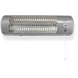 NEDIS koupelnový ohřívač/ spotřeba 1200 W/ nastavitelný termostat/ 2 tepelné Rrežimy/ X4/ šedý