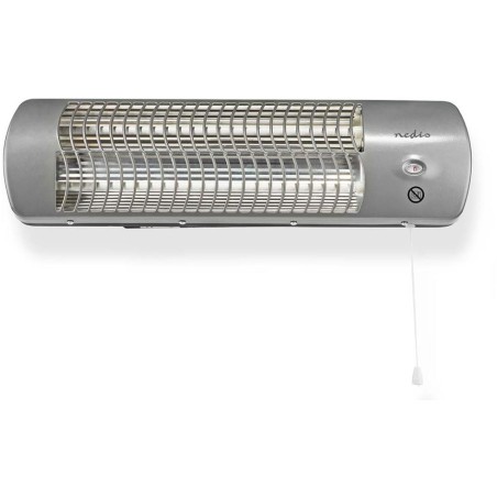 NEDIS koupelnový ohřívač/ spotřeba 1200 W/ nastavitelný termostat/ 2 tepelné Rrežimy/ X4/ šedý
