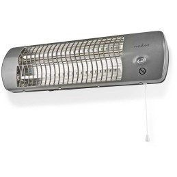 NEDIS koupelnový ohřívač/ spotřeba 1200 W/ nastavitelný termostat/ 2 tepelné Rrežimy/ X4/ šedý