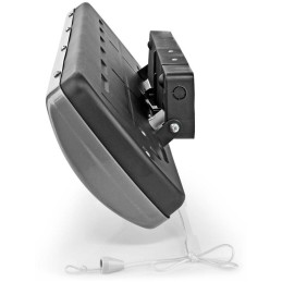 NEDIS koupelnový ohřívač/ spotřeba 1200 W/ nastavitelný termostat/ 2 tepelné Rrežimy/ X4/ šedý