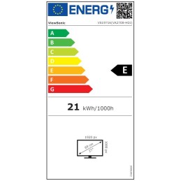 ViewSonic VA2708-HDJ / 27"/ IPS/ 16:9/ 1920x1080/ 5 ms/ 100Hz/ 250cd/m2/ HDMI / VGA / výšk. nast.