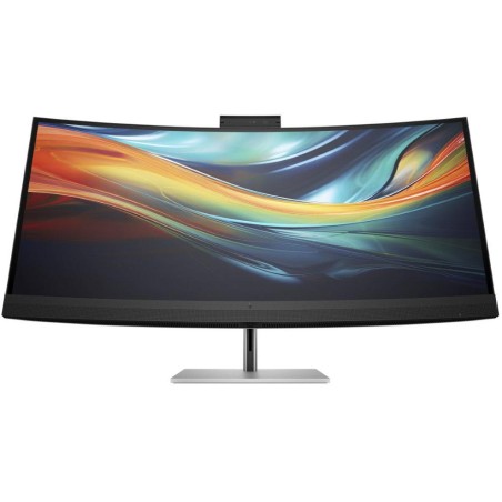 HP 740pm/ 39,7" prohnutý/ 5120x2160/ IPS/ 5ms/ 300 cd/m2/ 1000:1/ HDMI/ DP/ USB/ RJ-45/ VESA/ černo-šedý