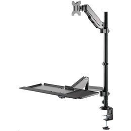 Neomounts  DS90-325BL1 / držák na stůl /pracovní místo / sezení-stání / monitor, klávesnice a myš