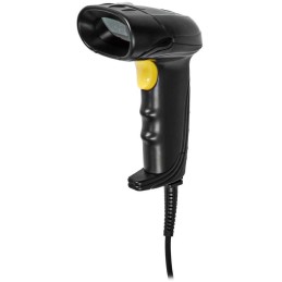 NEDIS čtečka čárových kódů/ CMOS/ kabelová/ 1D lineární/ 2D/QR/ napájení z USB/ USB 2.0/ černá