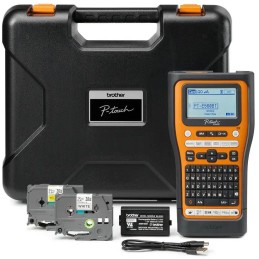 BROTHER tiskárna samolepicích štítků Brother PT-E560BTVP / 24mm / USB / BT / bat. provoz / kufr