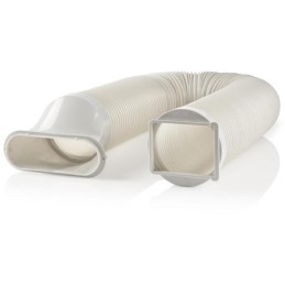 NEDIS mobilní klimatizace/ 7000 BTU/ 60 m3/ 2 rychlosti/ dálkové ovládání/ časovač vypnutí/ bílá