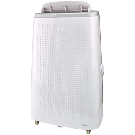 NEDIS Wi-Fi chytrá klimatizace/ 16000 BTU/ 140 m3/ odvlhčování/ 3 rychlosti/ 65 dB/ Android/ iOS/ bílá