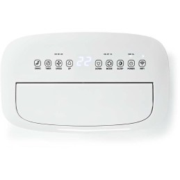 NEDIS Wi-Fi chytrá klimatizace/ 16000 BTU/ 140 m3/ odvlhčování/ 3 rychlosti/ 65 dB/ Android/ iOS/ bílá
